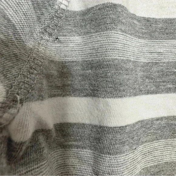 Stockhomme Evolution Shirt Stripes Front Pocket Grey & White Size Small - Picture 14 of 16